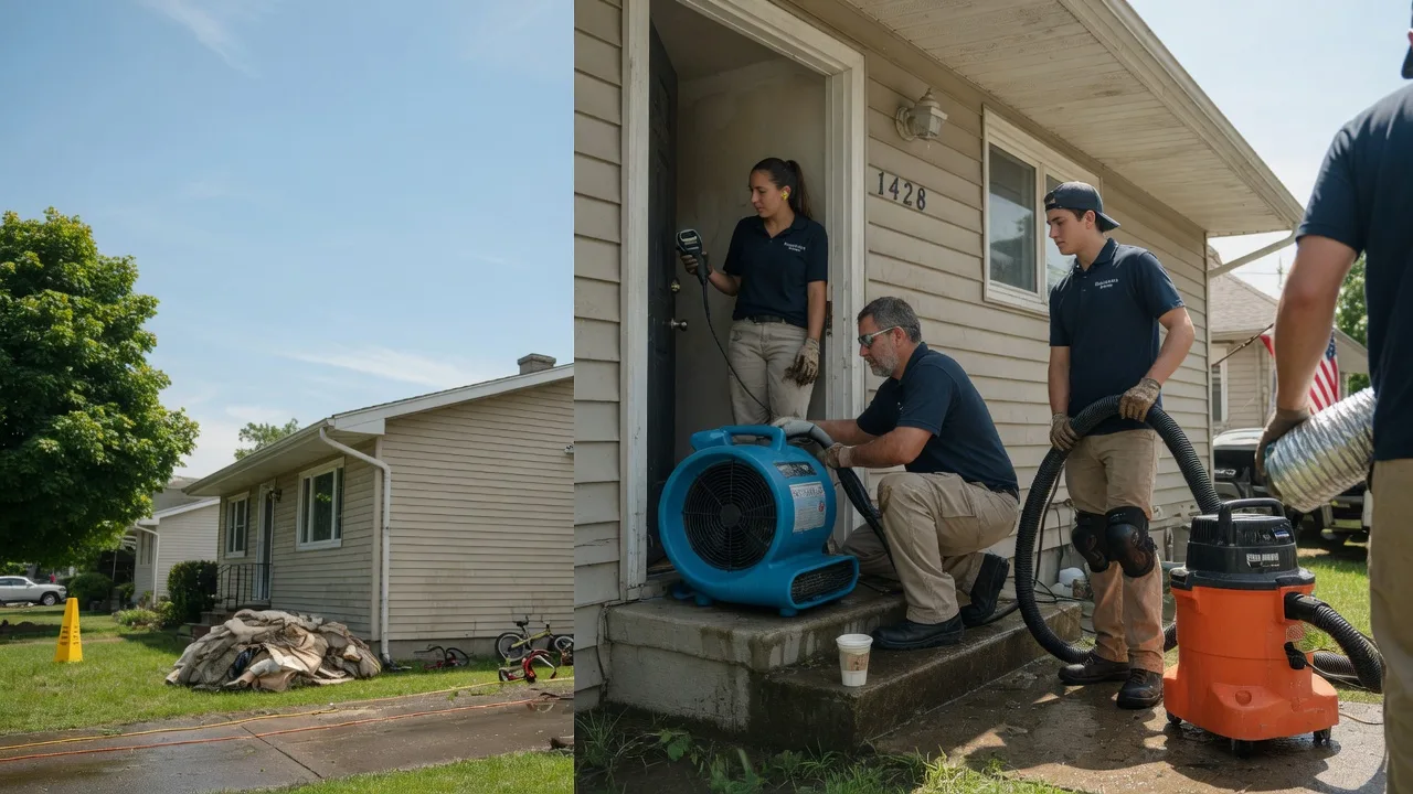 Water Damage Restoration in Elsmore, KS near me